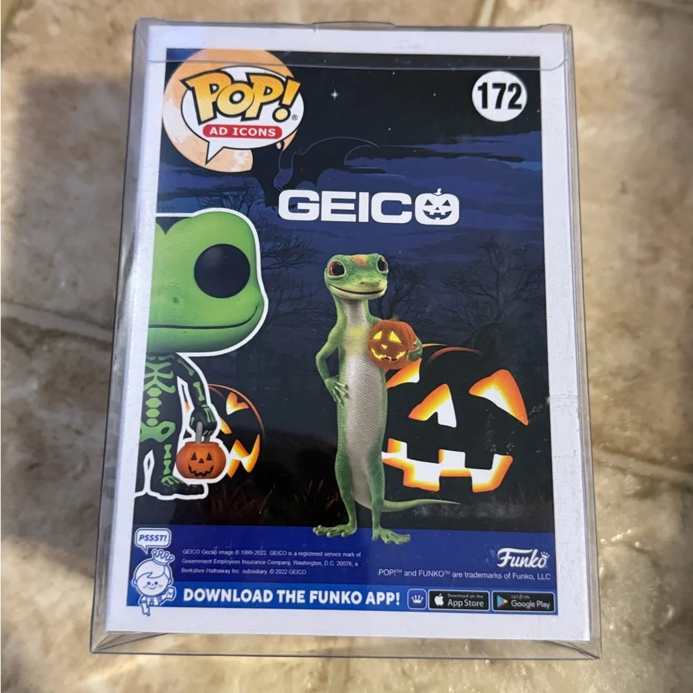 Funko Geico Geicoween Gecko Figure - Picture 3 of 6